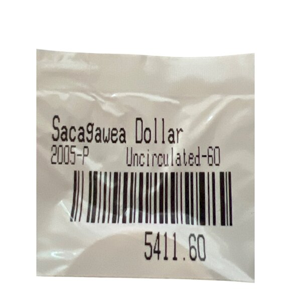 2005-P Sacagawea Dollar Uncirculated-60 Coin In Original Packaging New - Picture 2 of 3